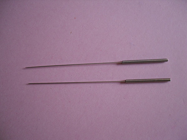 All steel flat handle needle B