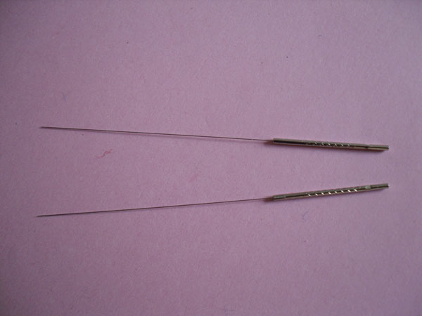 Copper handle needle 1