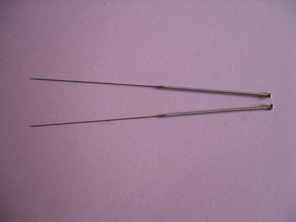 Nickel handle needle 1